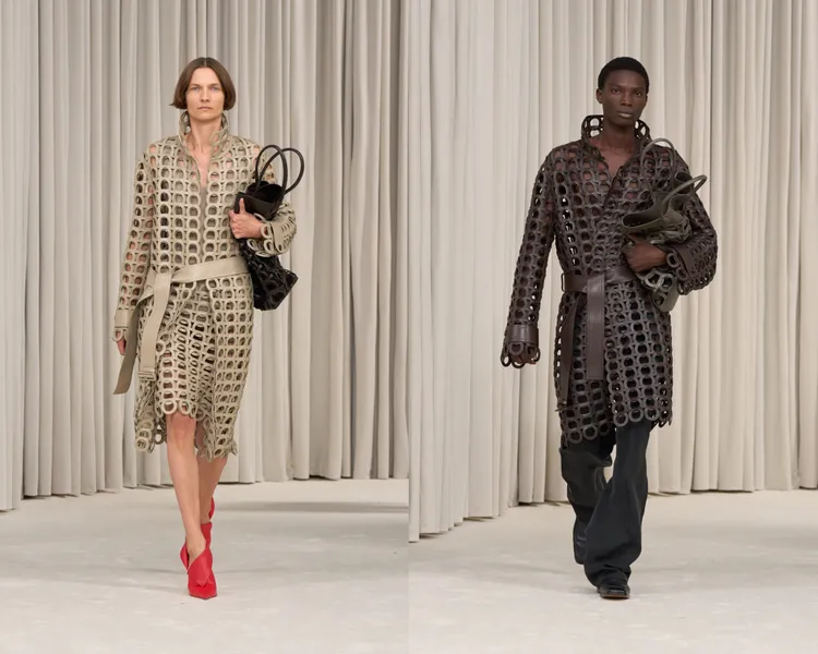 Ferragamo 2025春夏秀。品牌提供