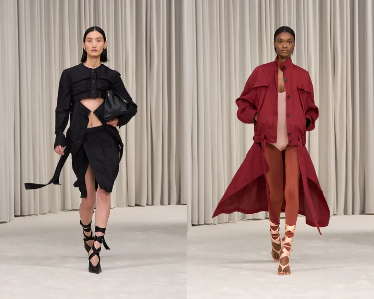 Ferragamo 2025春夏秀。品牌提供