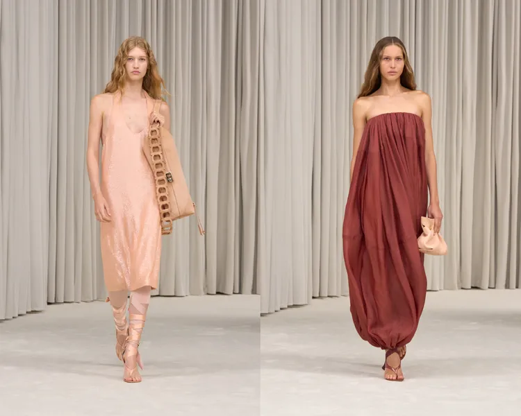 Ferragamo 2025春夏秀。品牌提供