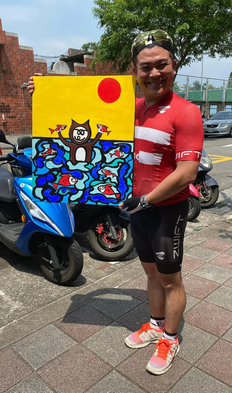 藝人馬國畢。翻攝小馬倪子鈞臉書