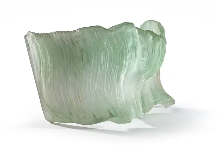 《向竇加致敬》(HOMAGE TO DEGAS) 雕塑_「波浪」(Wave) 系列，法國，1984 年_巴黎裝飾藝術博物館。