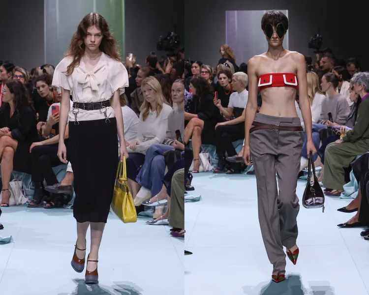 PRADA 2025春夏大秀。品牌提供 