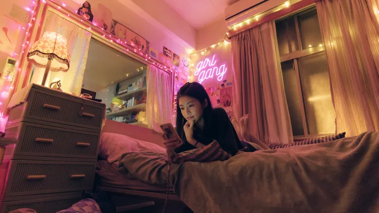 詹子萱在《愛愛內含光》大膽談性。Netflix提供