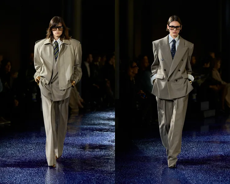 Saint Laurent 2025春夏系列。品牌提供