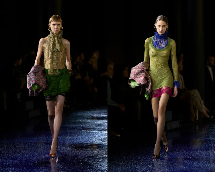 Saint Laurent 2025春夏系列。品牌提供