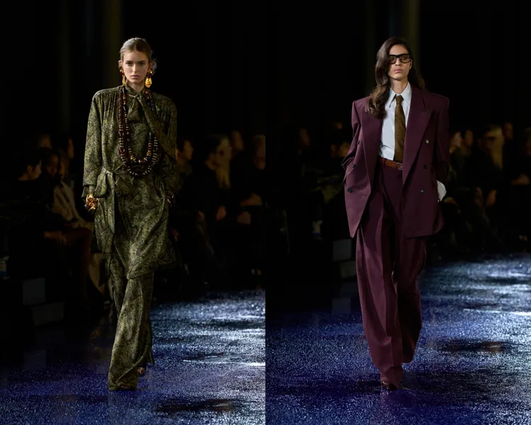 Saint Laurent 2025春夏系列。品牌提供