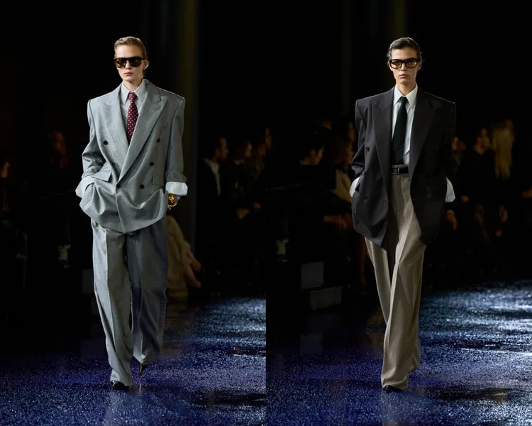 Saint Laurent 2025春夏系列。品牌提供