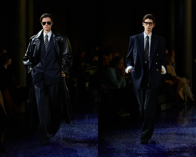 Saint Laurent 2025春夏系列。品牌提供