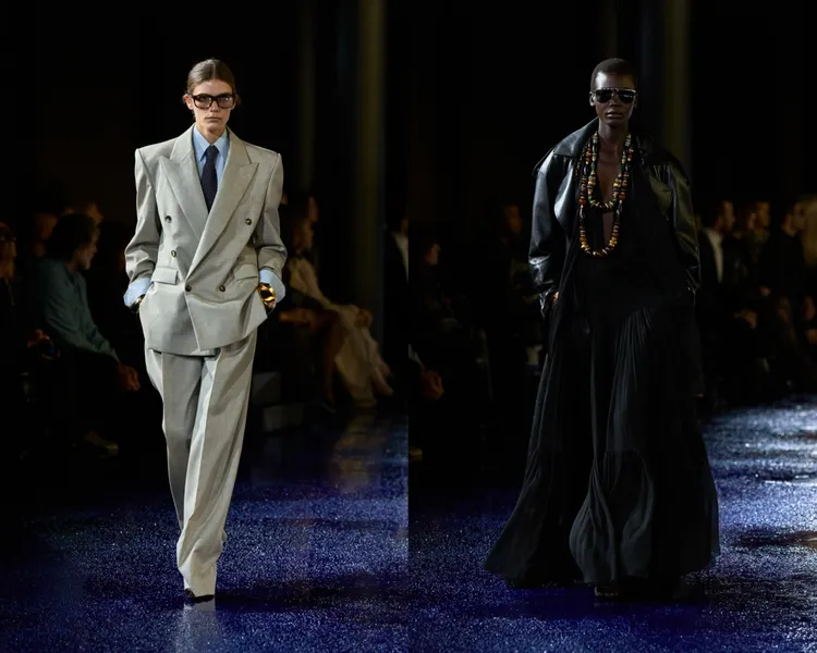 Saint Laurent 2025春夏系列。品牌提供