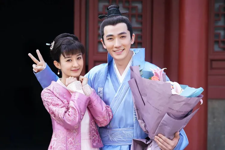 趙麗穎與朱一龍曾合作過《知否知否應是綠肥紅瘦》。翻攝《知否知否應是綠肥紅瘦》微博