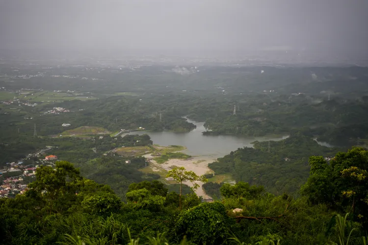 白河水庫建造於1965年。田欣雲攝影