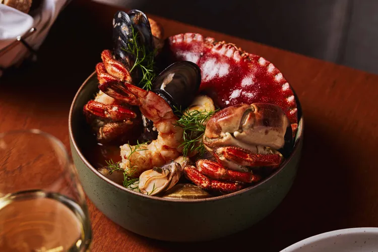 利古里亞海鮮燉湯。業者提供