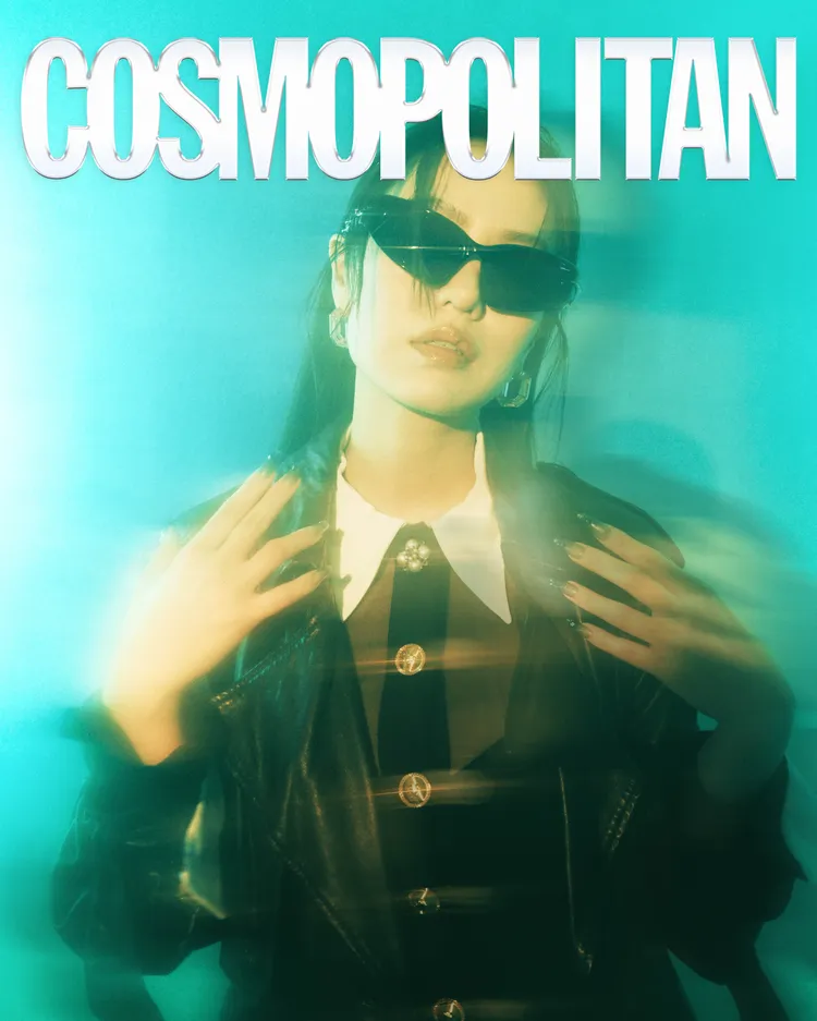 孫盛希拍攝《COSMOPOLITAN》封面。《COSMOPOLITAN》提供