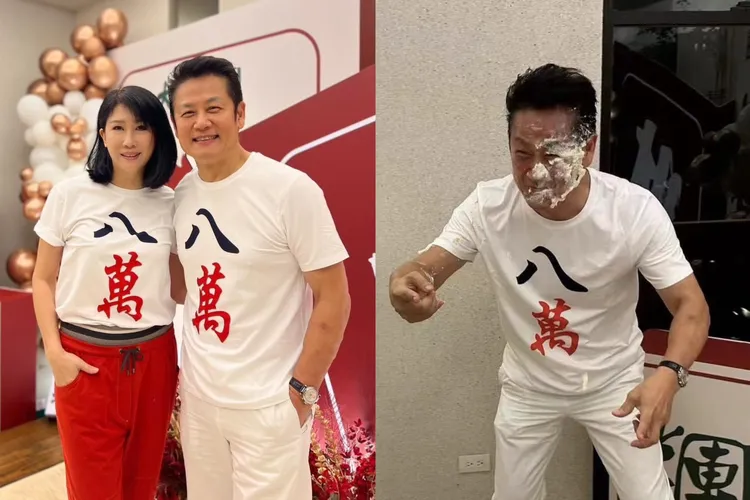 乃哥和老婆提前慶祝生日。翻攝徐乃麟FB