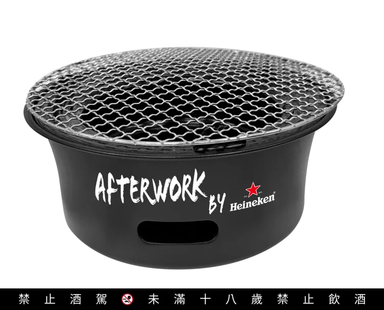 高顏值烤肉爐也有黑綠兩色。業者提供