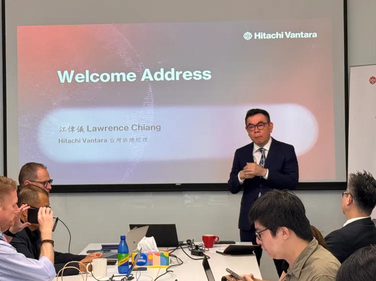 Hitachi Vantara台灣區總經理江偉儀。呂承哲攝