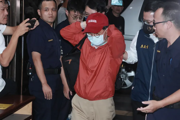 京華城案被告，台北市前副市長彭振聲遭北院裁定收押禁見，他已請律師提抗告。資料照、彭欣偉攝