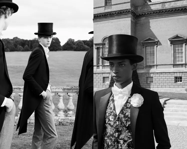 CELINE 2025年夏季男裝系列。品牌提供