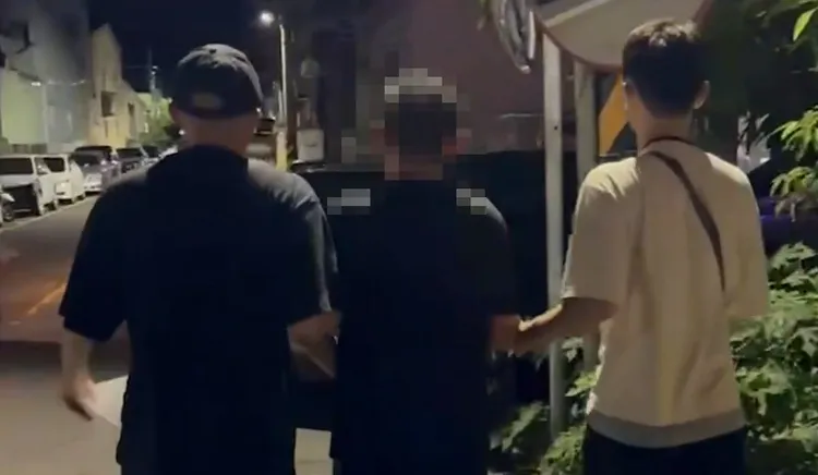 中山警當晚拘提陳男到案。警方提供