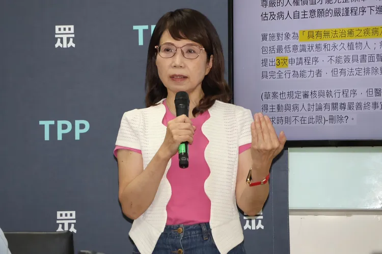 台灣民眾黨立委陳昭姿。資料照，記者莊宗達攝