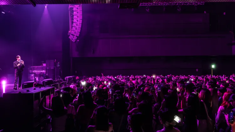 I.M單飛來台，吸引1800名粉絲進場，承諾下次會與MONSTA X隊友一起來。Sony Music提供