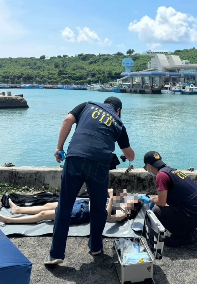 墾丁後壁湖海域發現一具女性遺體，身分待確認。翻攝畫面