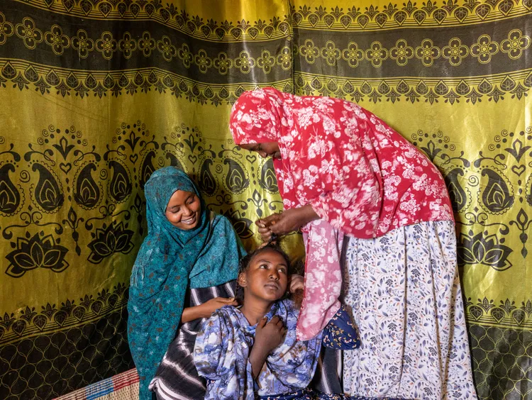 OLIVIA ARTHUR前往衣索比亞拍攝的作品。品牌提供