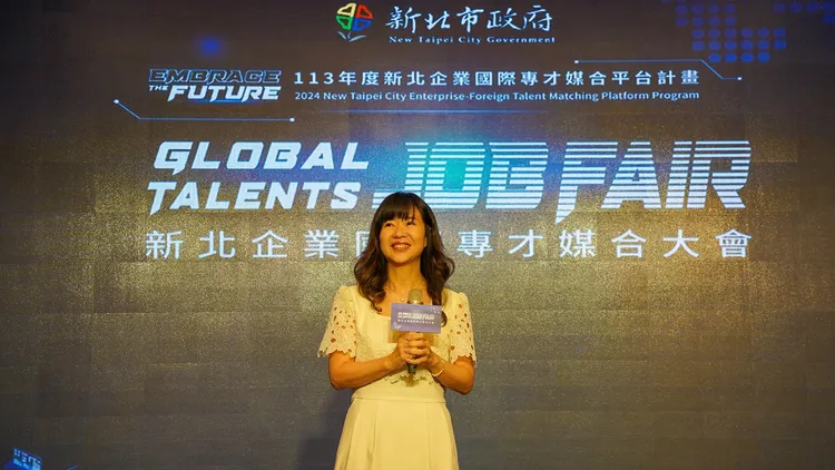 經發局局長盛筱蓉表示，今年以「國際攬才」為主軸，聚焦具備多國語言能力和跨文化背景的「在臺國際學生留用」及「在臺外國人士聘用」兩大核心。經發局提供