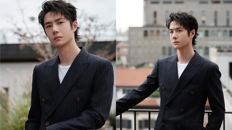 王一博本月初成為JIMMY CHOO全球品牌代言人。品牌提供