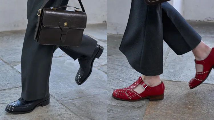 鞋款擁有龐克搖滾新面貌。品牌提供