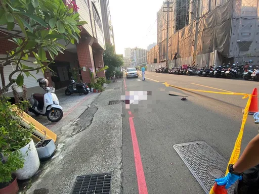 台中男獨自拿板凳上頂樓 碰一聲嚇壞路人!墜樓倒臥路邊身亡