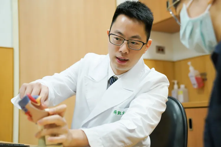 台北慈濟醫院楊凱文醫師。台北慈濟醫院提供