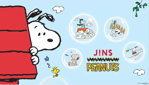 可愛到爆炸！JINS超萌聯名PEANUTS系列眼鏡上市