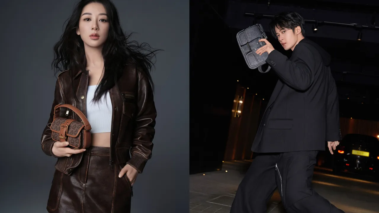 楊紫（左）、檀健次（右）都是MICHAEL KORS亞太區代言人。品牌提供