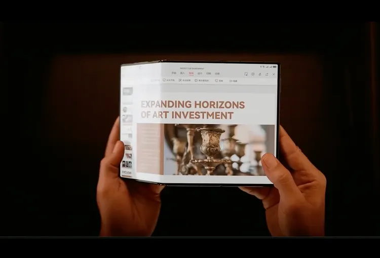 五年磨一劍，HUAWEI Mate XT克服轉軸與螢幕問題終於發表。翻攝華為微博