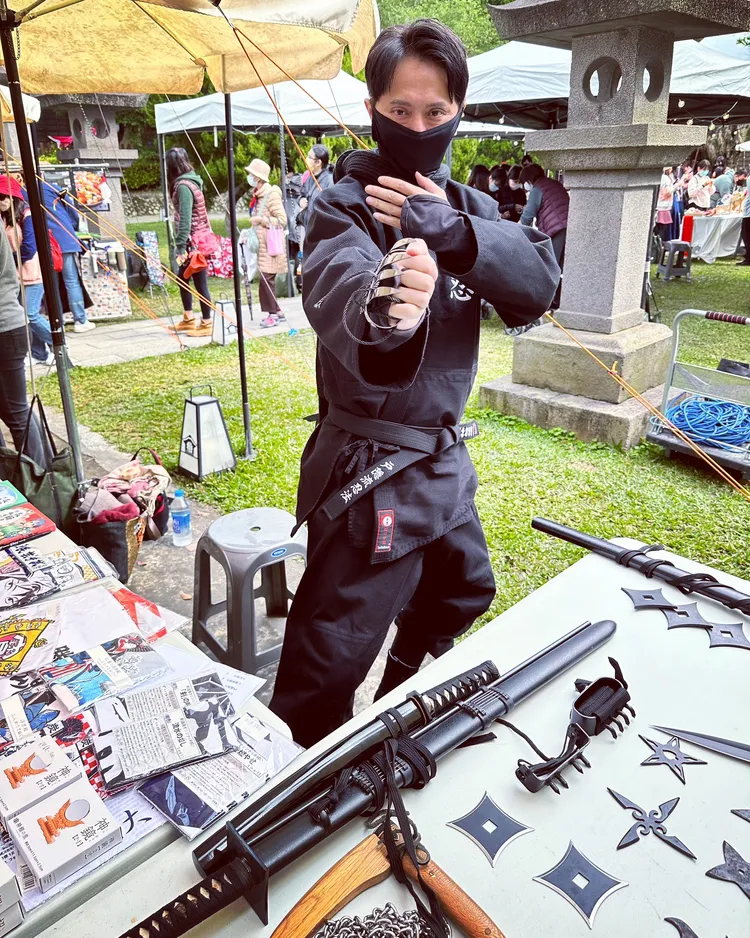 京町山本屋忍者老師楊慶龍。業者提供