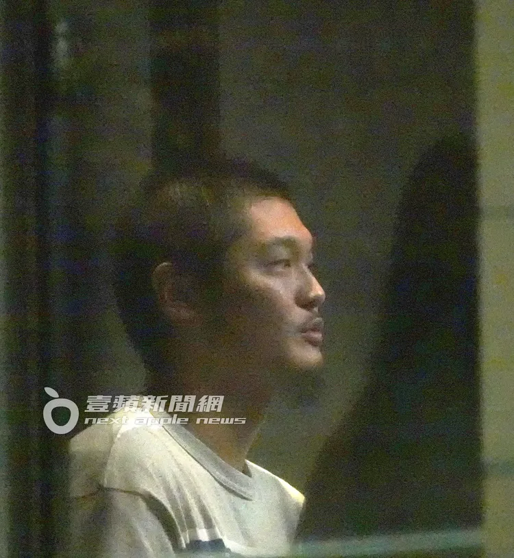 Leo王留著招牌山羊鬍特徵明顯。特勤中心攝