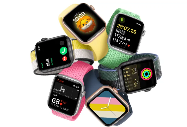 Apple Watch SE會推出新材質錶框。取自 Apple。