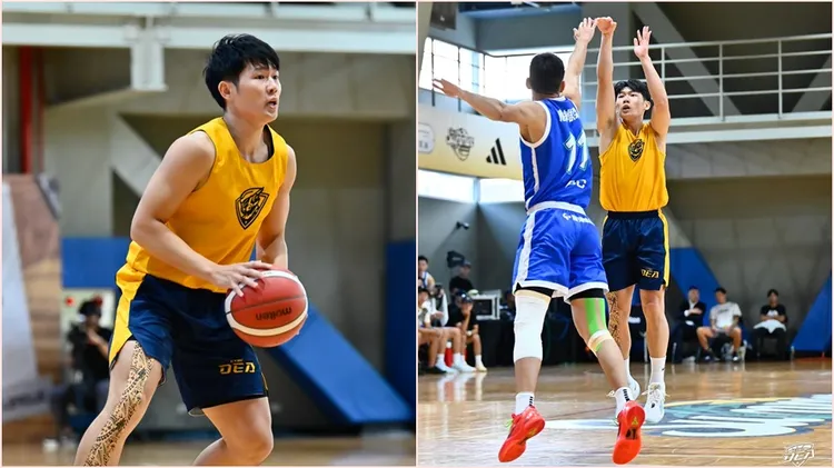 李沛澄飆進32分、6籃板、2助攻、1抄截，三分球11投7中。中信特攻提供