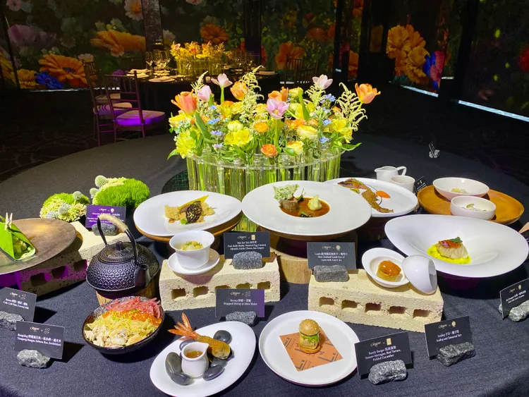 「Best of Sustainable Asia」9道式套餐。莊偉祺攝