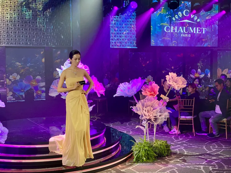 「麗晶之夜」包含打造巴黎奧運獎牌的CHAUMET等品牌都展出全台獨家商品。莊偉祺攝