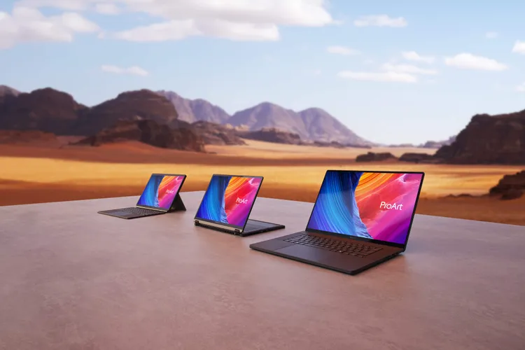 ASUS ProArt系列三大筆電ProArt P16／PX13／PZ13正式到齊。華碩提供