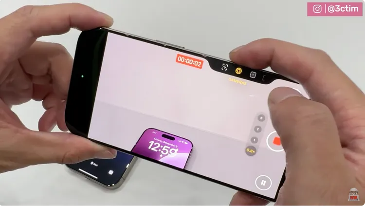 iphone 16 Pro 支援120fps錄影可以收音。翻攝3cTim哥生活日常YT