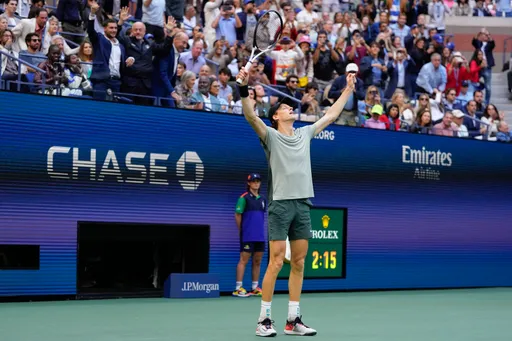 義大利球王辛納奪美網冠軍 達成連「Big 3」都辦不到紀錄