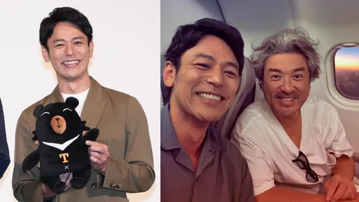 妻夫木聰機上巧遇人氣男星 助攻台灣曝光度