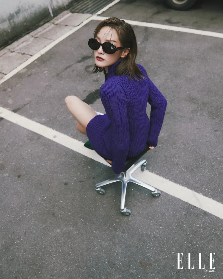 王淨拍攝《ELLE》封面。《ELLE》國際中文版提供