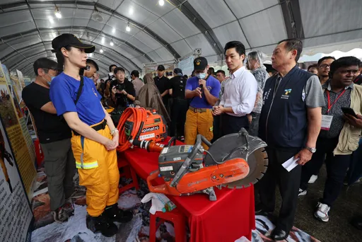 921國家防災日台北市展示成果　蔣萬安頒發感謝狀