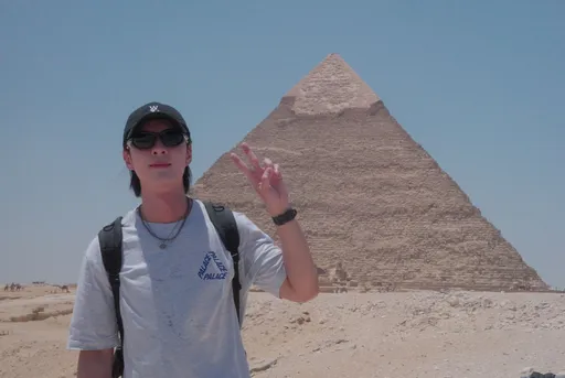 陳勢安親見埃及金字塔 解鎖世界七大奇景夢想清單