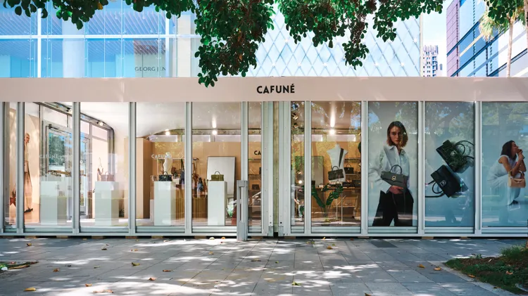 Cafuné台中快閃店在台中大遠百登場。品牌提供