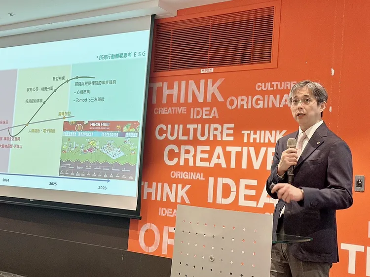 三商家購總經理邱光隆。三商家購提供